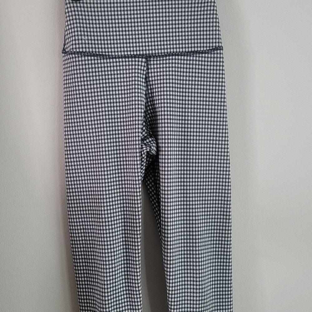 Nike Black and White Checkered Leggings